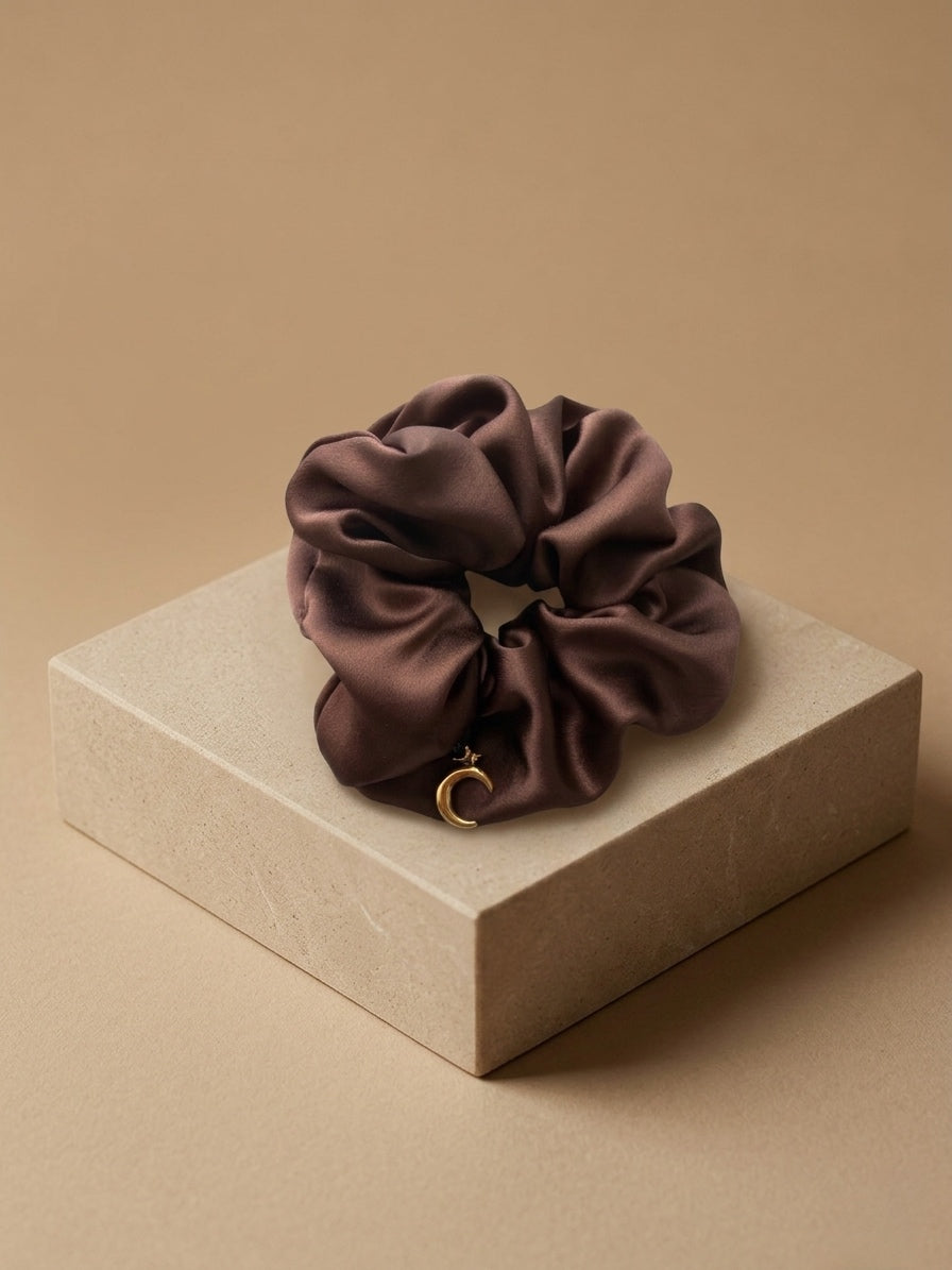 Signature Silk Charm Scrunchies - Grande