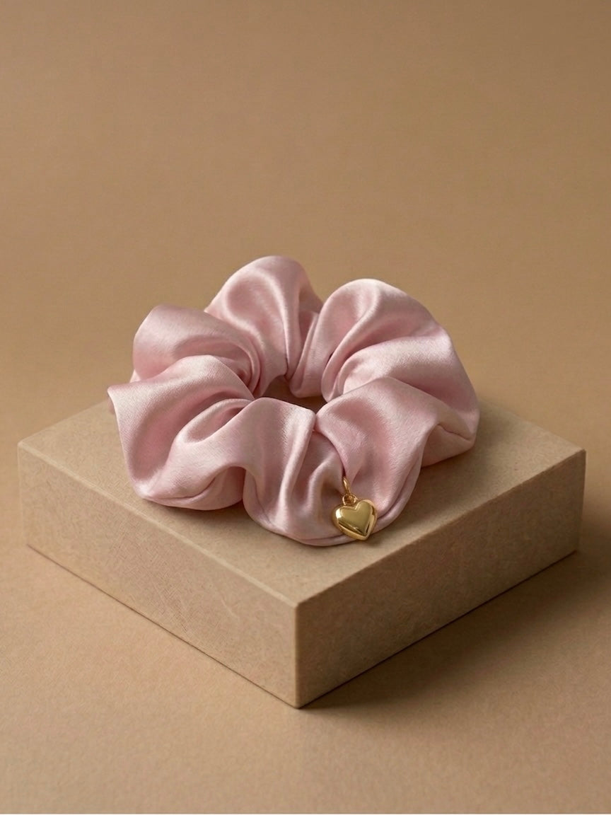Signature Silk Charm Scrunchies - Grande